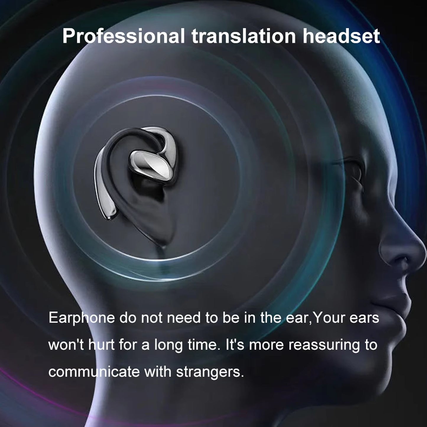 M8 Language Translator Earbuds Smart 144 Languages High Accuracy Wireless Bluetooth Two Way Translator Device - Malachi Wallace boutique