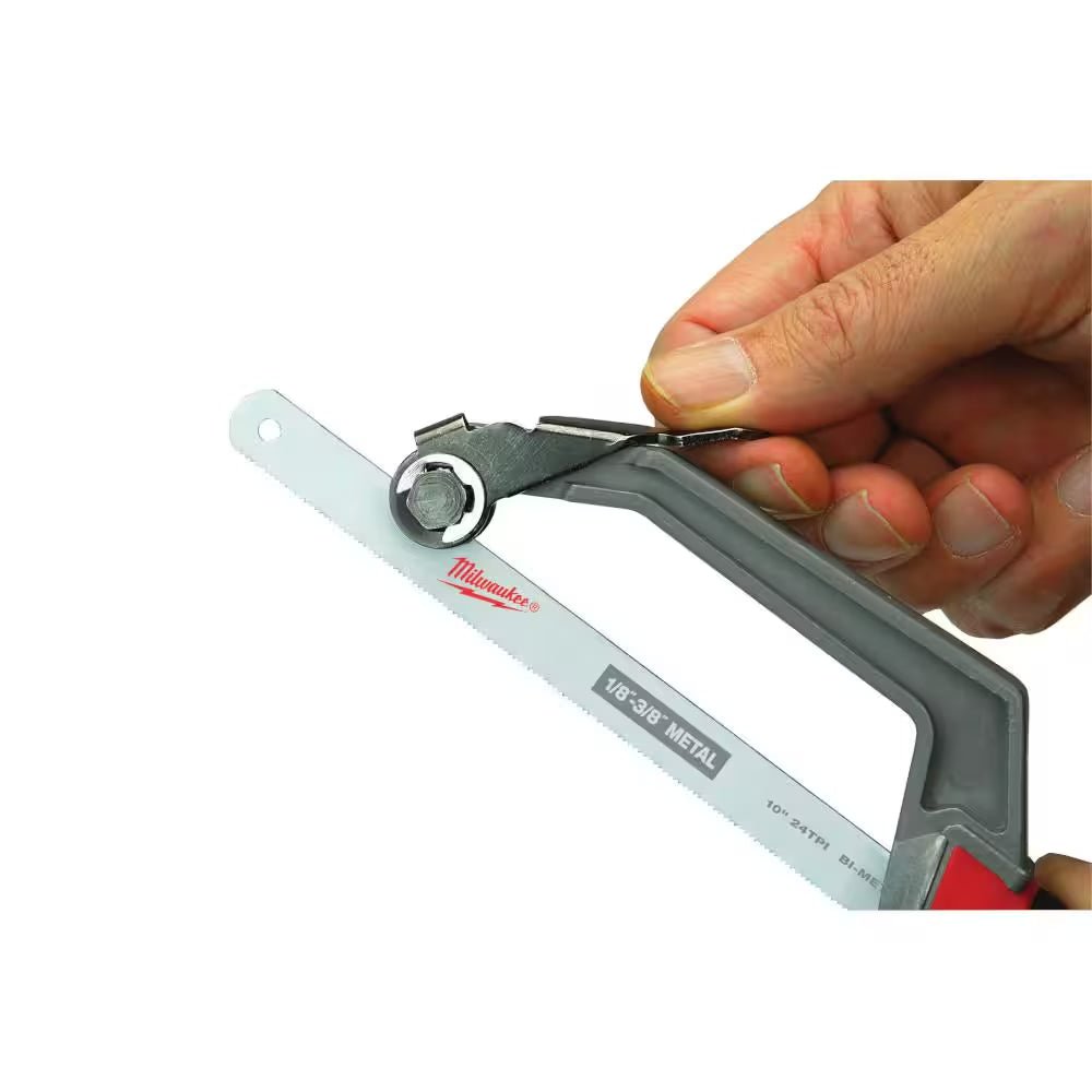 12 In. Hack Saw with Rubber Handle with 10 In. Hack Saw - Malachi Wallace boutique