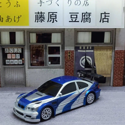 2.4G RC Drift Car 1/43 4WD Remote Control Car High Speed Four Wheel Drive Radio Controlled Mini Racing Car Model Boy Toy Gift - Malachi Wallace boutique