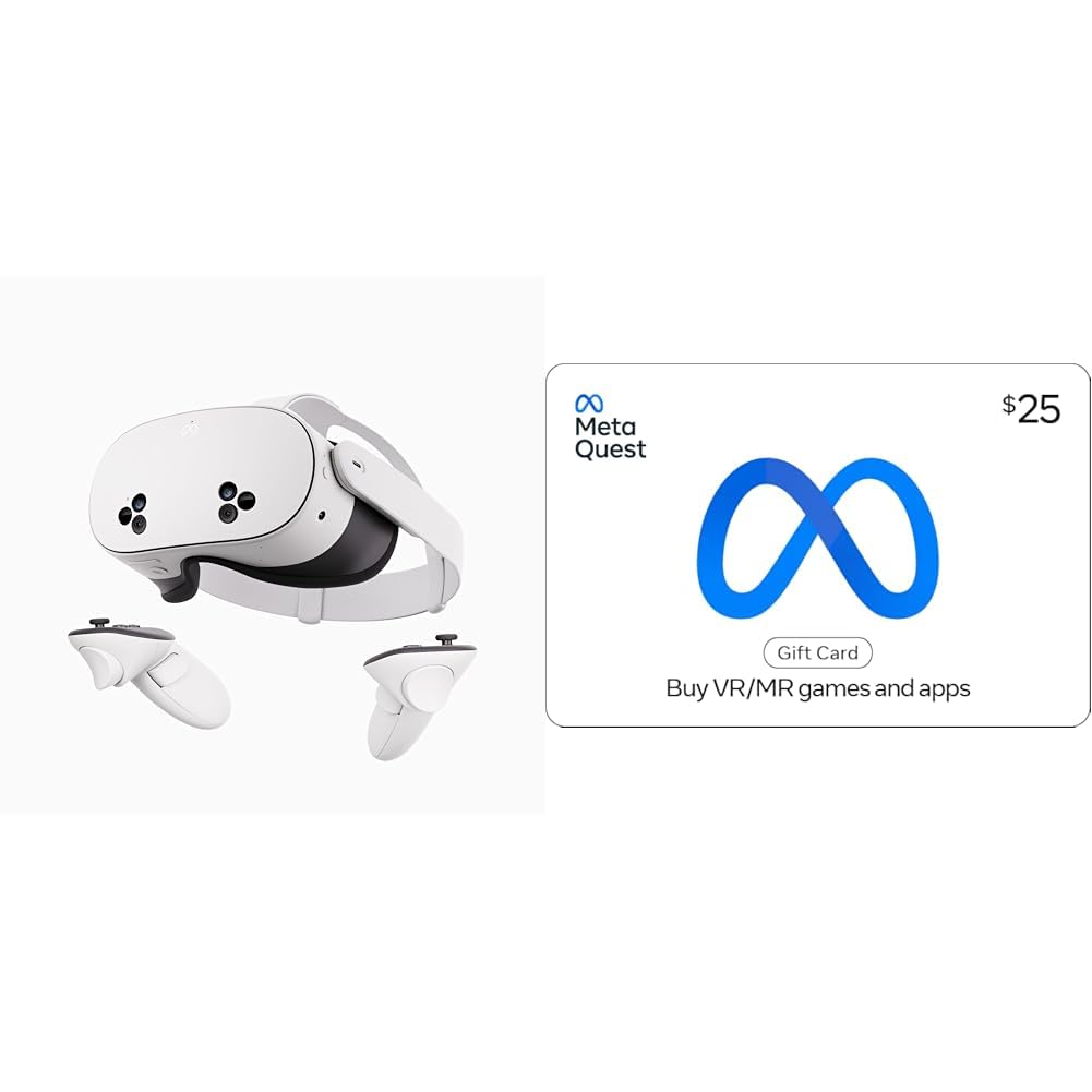 Meta Quest 3S Wireless VR Bundle