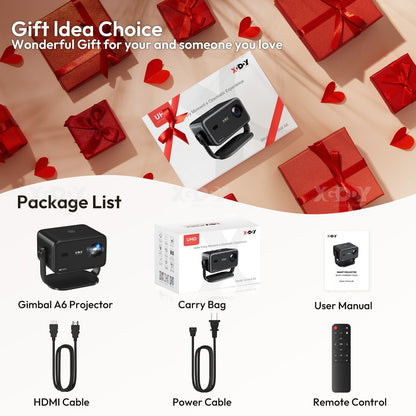 4K Smart Projector 18000 Lumen LED 1080P Wifi Bluetooth UHD Home Theater US - Malachi Wallace boutique