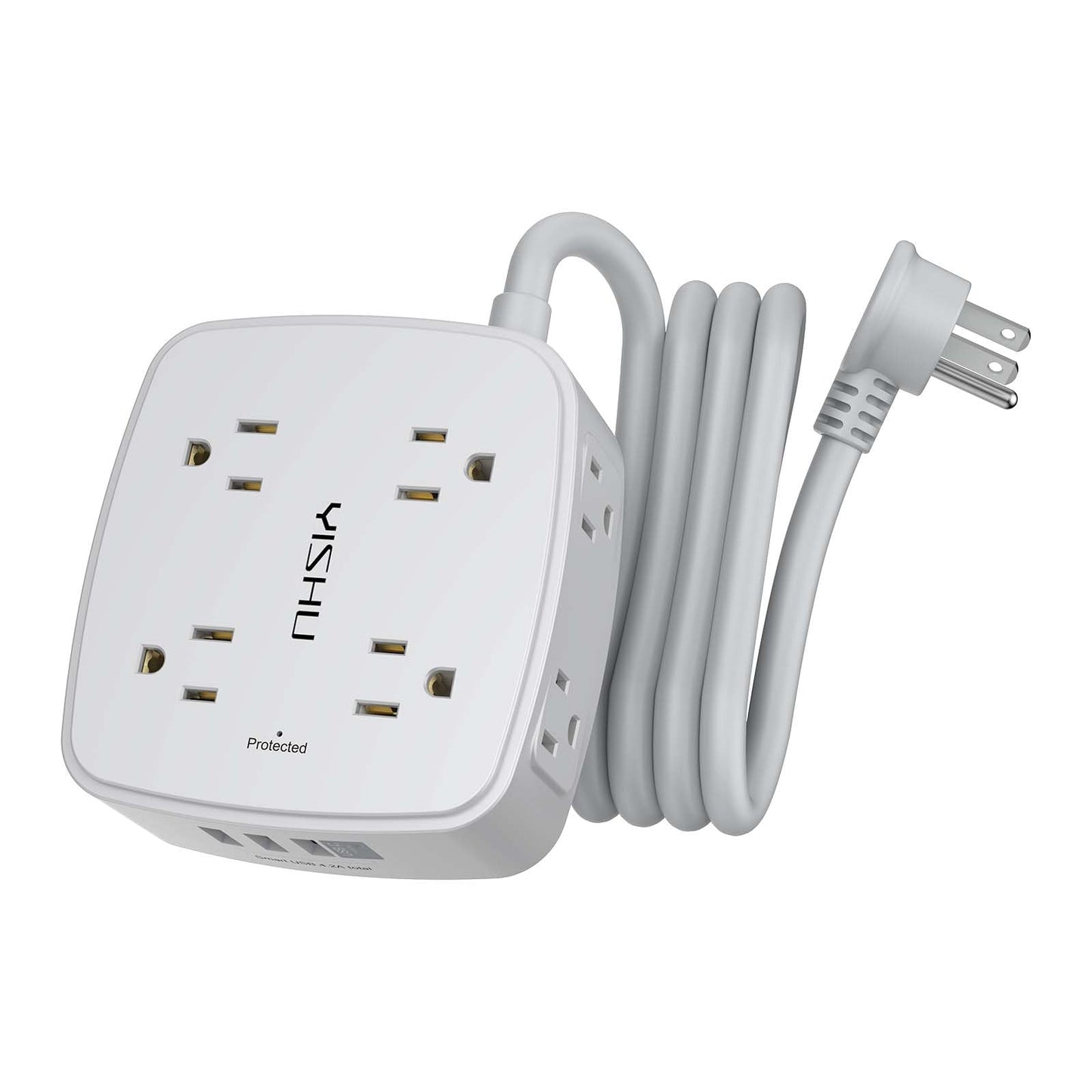 6FT Surge Protector USB Power Strip