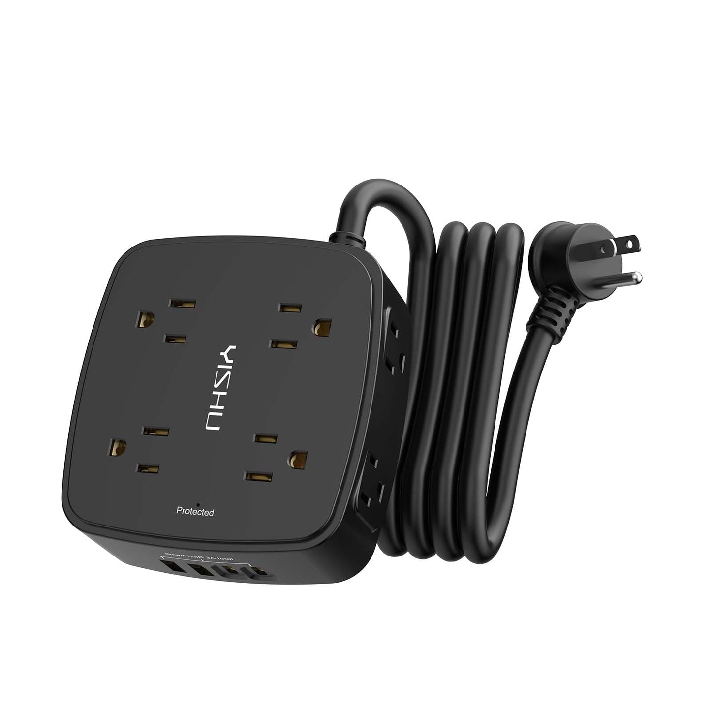 6FT Surge Protector USB Power Strip