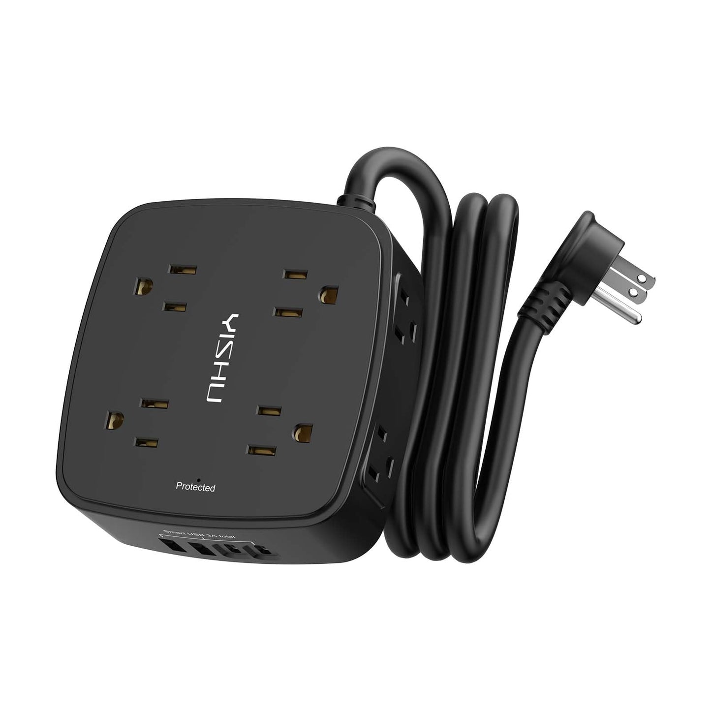 6FT Surge Protector USB Power Strip