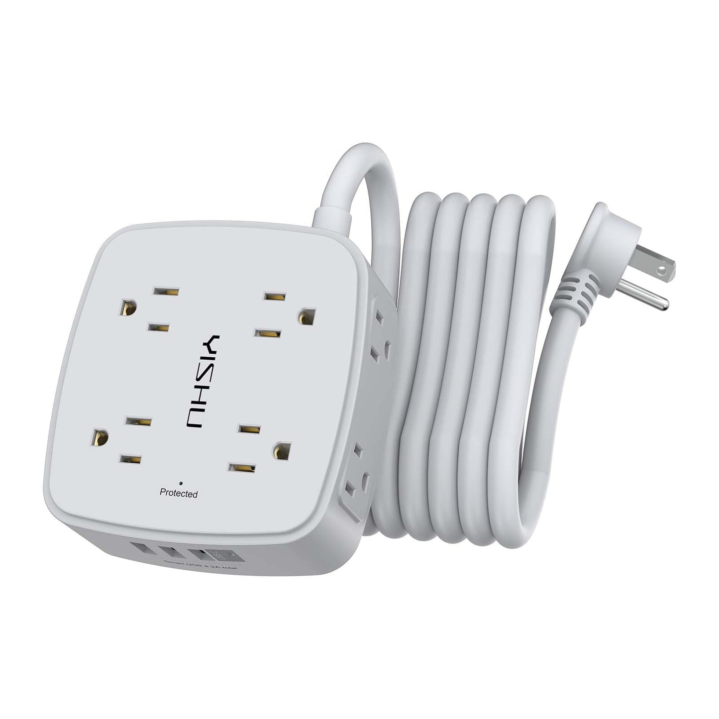 6FT Surge Protector USB Power Strip