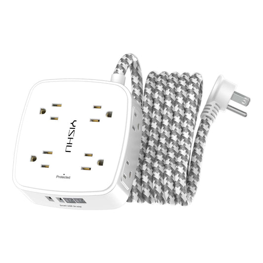 6FT Surge Protector USB Power Strip