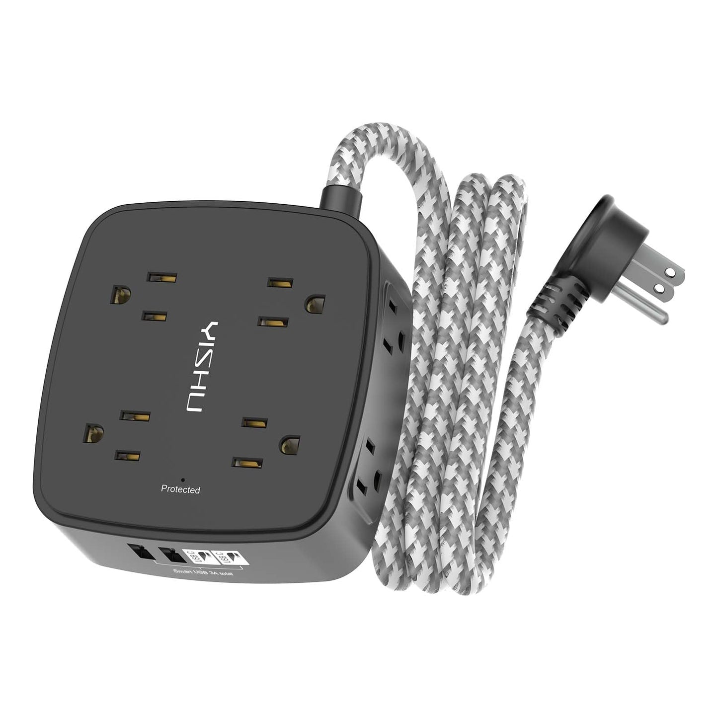 6FT Surge Protector USB Power Strip
