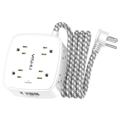 6FT Surge Protector USB Power Strip