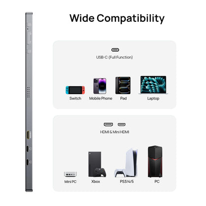 ARZOPA Kickstand Portable Gaming Monitor