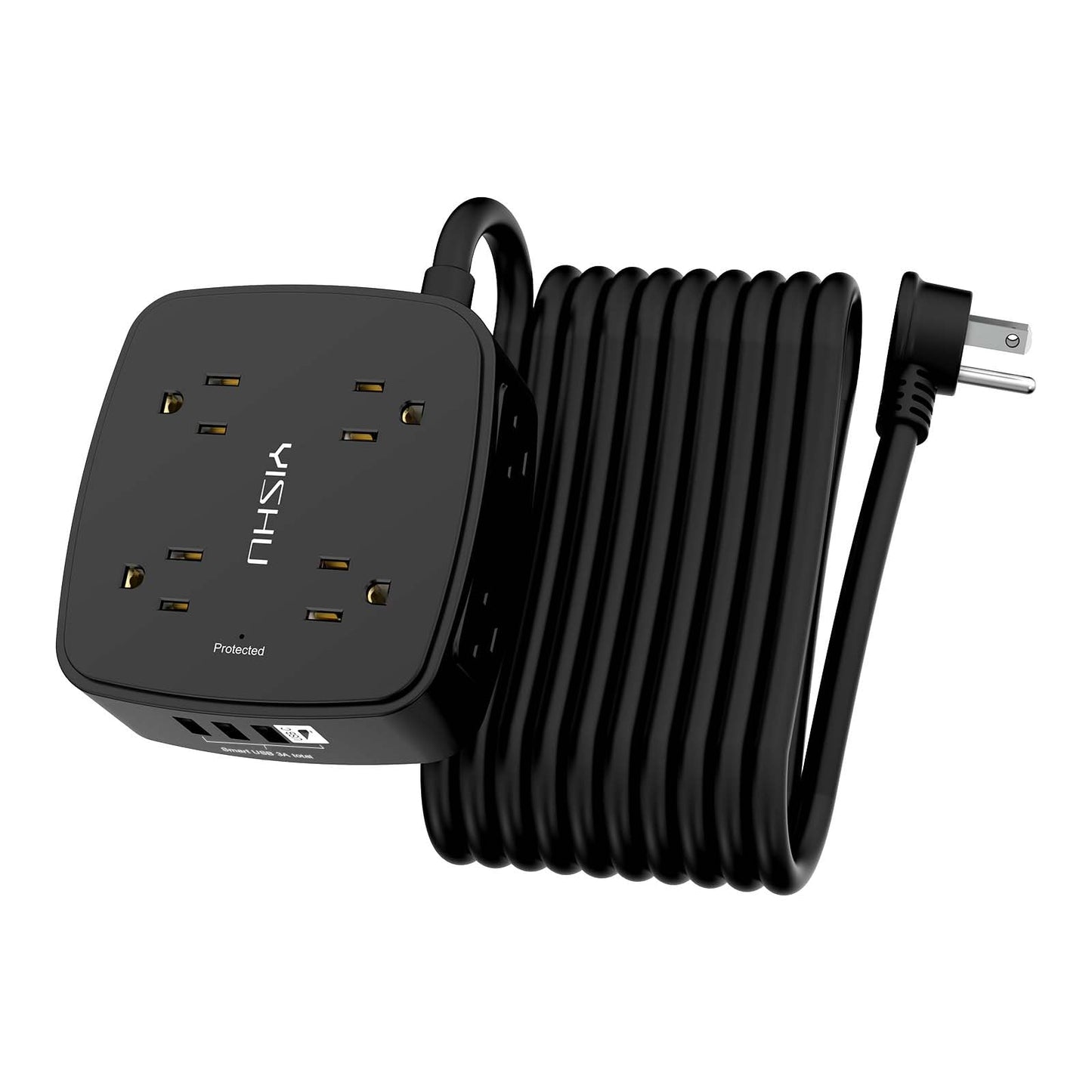 6FT Surge Protector USB Power Strip
