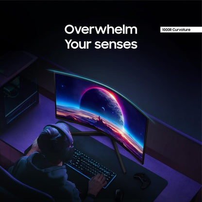 Samsung Odyssey G55C QHD Curved Gaming Monitor