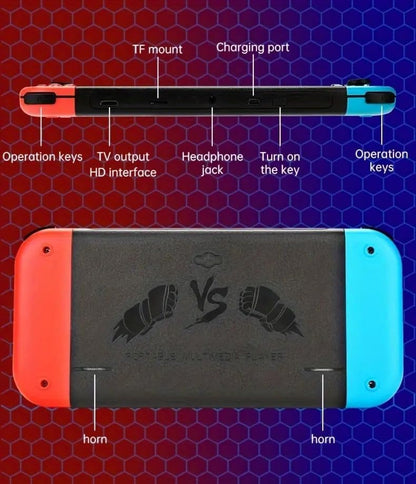 X80 Retro Handheld Gaming Console 16GB