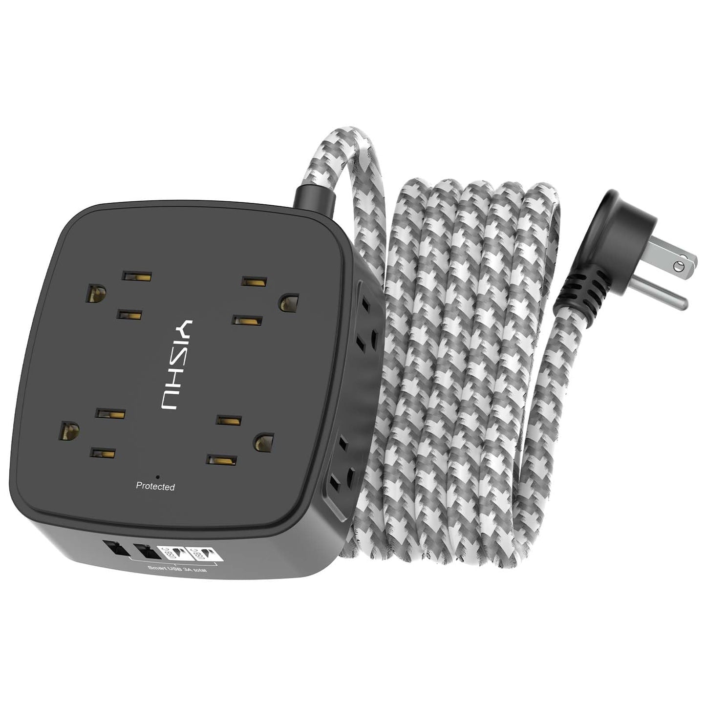 6FT Surge Protector USB Power Strip