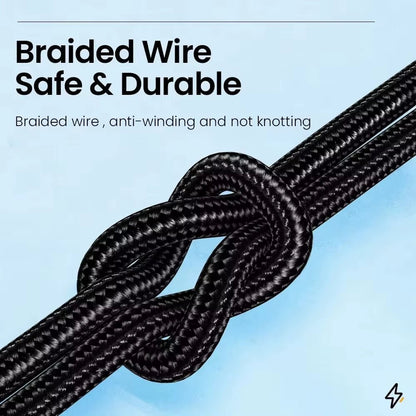 66W 6A USB-C 90° Fast Charging Cable - Malachi Wallace boutique