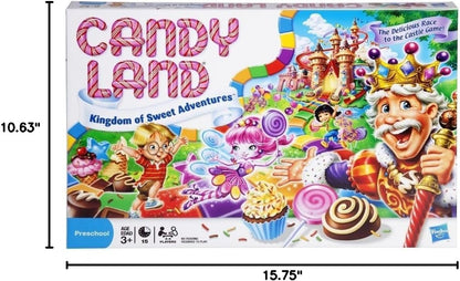 Hasbro Gaming Candy Land Kingdom of Sweet Adventures Board Game for Kids, Easter Gifts for Boys and Girls, Ages 3 & Up (Amazon Exclusive)