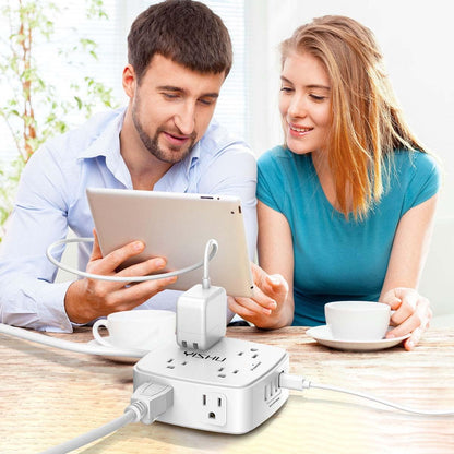 6FT Surge Protector USB Power Strip