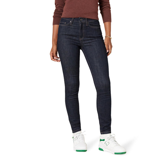 Amazon Essentials Women's High-Rise Skinny Jeans with Stretch, 5-Pocket Styling, 3 Inseam Lengths - Discontinued Colors