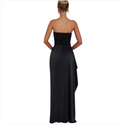 Spring Summer Party Split Dress