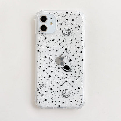 Line Universe Planet Phone Case