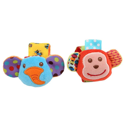 Baby Toys Baby Rattle Toys 0 12 Months Stuffed Animal Socks Wrist Strap Rattle Newborn Foot Sock Bug Wrist Strap Baby Socks