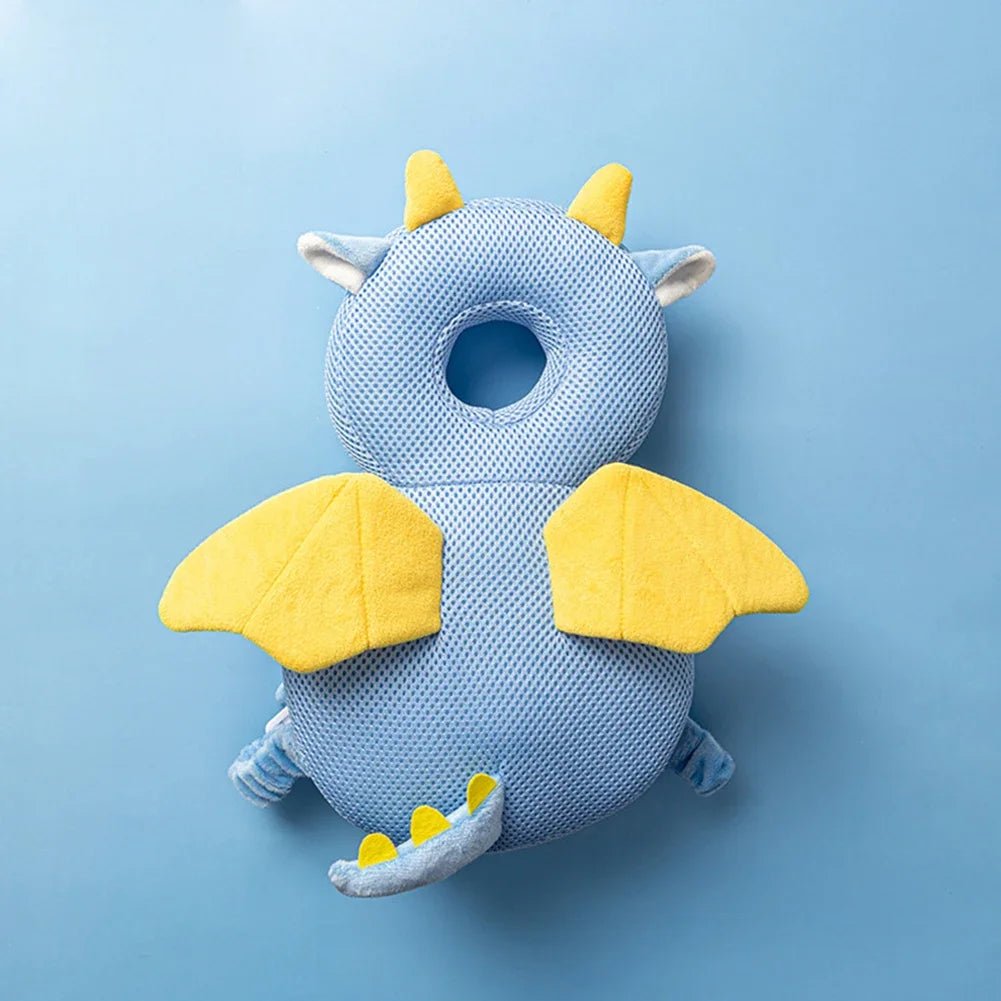 Baby Head Protector Backpack Pillow Soft Cotton Protective Cushion Cartoon Security Pillows Cute Backpack for Baby Walking Crawl - Malachi Wallace boutique