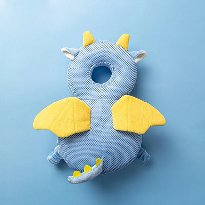 Baby Head Protector Backpack Pillow Soft Cotton Protective Cushion Cartoon Security Pillows Cute Backpack for Baby Walking Crawl - Malachi Wallace boutique