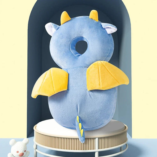 Baby Head Protector Backpack Pillow Soft Cotton Protective Cushion Cartoon Security Pillows Cute Backpack for Baby Walking Crawl - Malachi Wallace boutique
