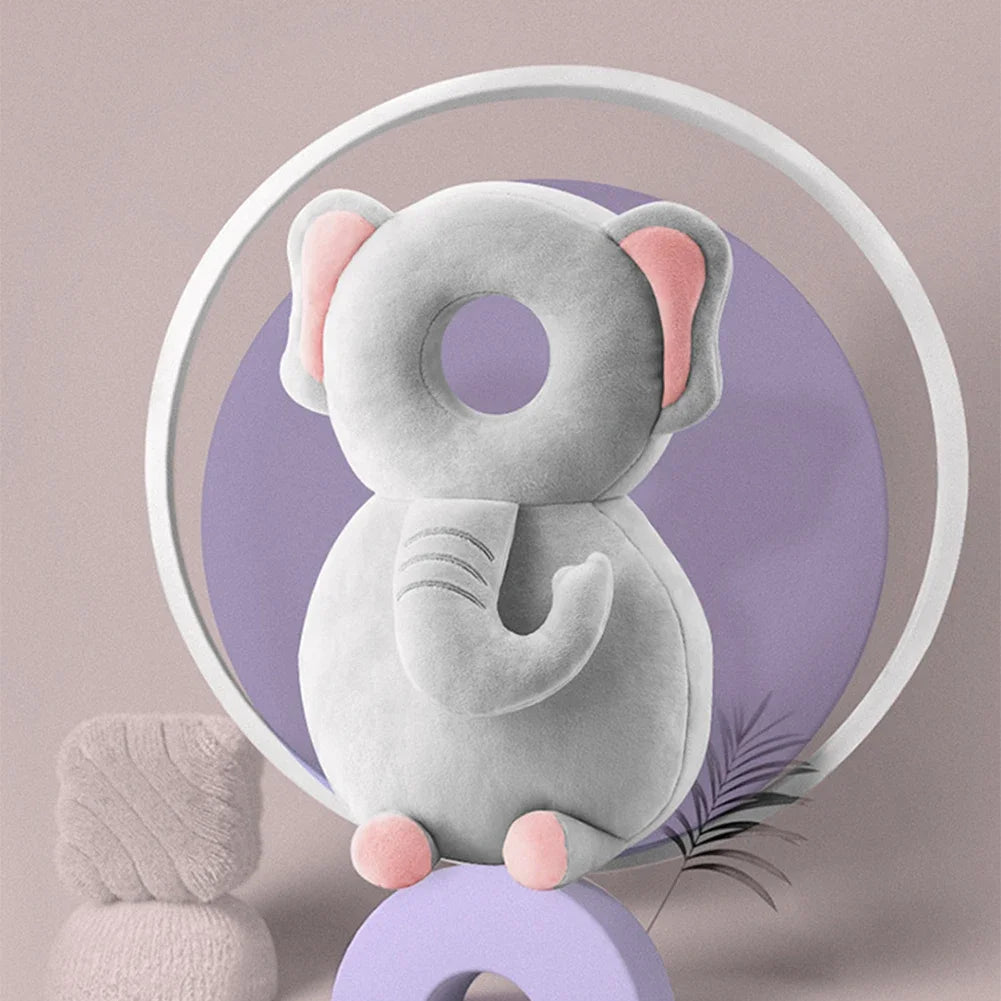 Baby Head Protector Backpack Pillow Soft Cotton Protective Cushion Cartoon Security Pillows Cute Backpack for Baby Walking Crawl - Malachi Wallace boutique