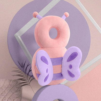 Baby Head Protector Backpack Pillow Soft Cotton Protective Cushion Cartoon Security Pillows Cute Backpack for Baby Walking Crawl - Malachi Wallace boutique