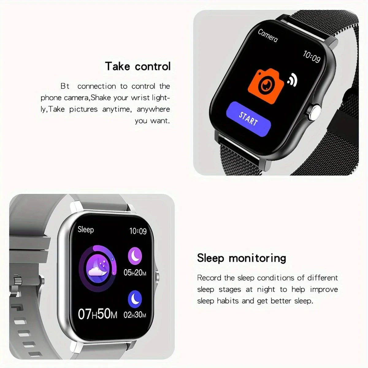 Bluetooth Call Smartwatch | Waterproof Fitness Watch - Malachi Wallace boutique