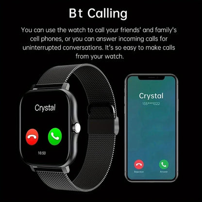 Bluetooth Call Smartwatch | Waterproof Fitness Watch - Malachi Wallace boutique