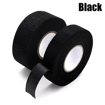 Electrical Tape Heat-Resistant Harness Bundle Insulation Auto Wiring Fabric Cloth Wrap Waterproof Cable Organizer Adhesive Tapes - Malachi Wallace boutique
