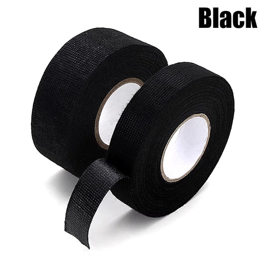 Electrical Tape Heat-Resistant Harness Bundle Insulation Auto Wiring Fabric Cloth Wrap Waterproof Cable Organizer Adhesive Tapes - Malachi Wallace boutique