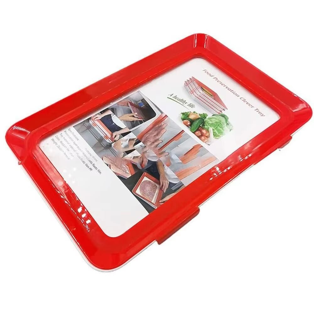 FreshPrep Reusable Meal Prep Tray – Stackable BPA-Free Food Storage Containers for Easy Preservation - Malachi Wallace boutique
