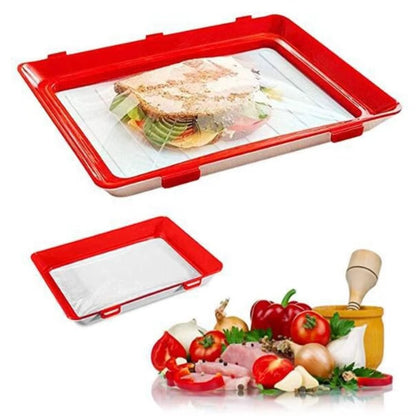 FreshPrep Reusable Meal Prep Tray – Stackable BPA-Free Food Storage Containers for Easy Preservation - Malachi Wallace boutique