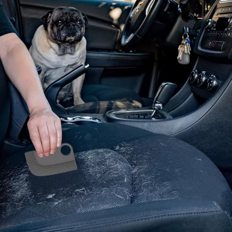 FurSweep Pro – Car Interior Hair Removal Brush & Cleaning Scraper Tool - Malachi Wallace boutique