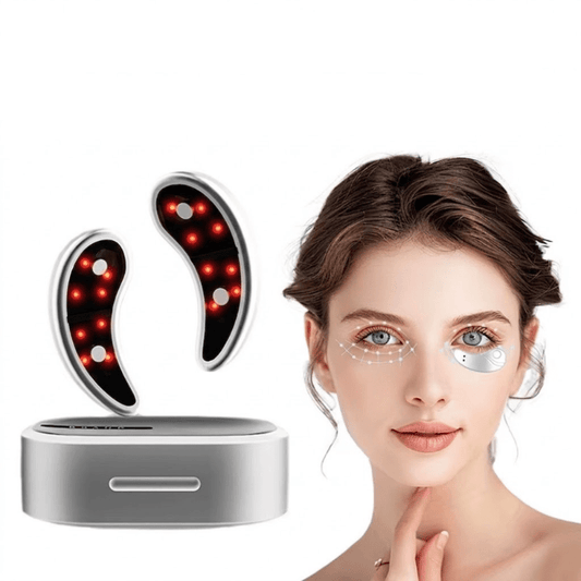 GlowEyes™ Led Red Light Eye Care Therapy EMS Pulse Micro-Current Device Eye Massager to Relieve Fatigue for Treatment under Eye Wrinkle - Malachi Wallace boutique