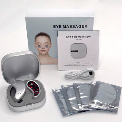 GlowEyes™ Led Red Light Eye Care Therapy EMS Pulse Micro-Current Device Eye Massager to Relieve Fatigue for Treatment under Eye Wrinkle - Malachi Wallace boutique