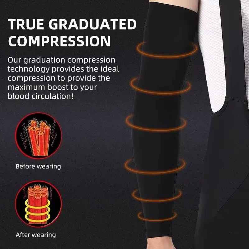 Ice Silk Sports Arm Sleeves Cycling Sun UV Protection Outdoor Travel Running Gym Fitness Cool Summer Arm Sleeves - Malachi Wallace boutique