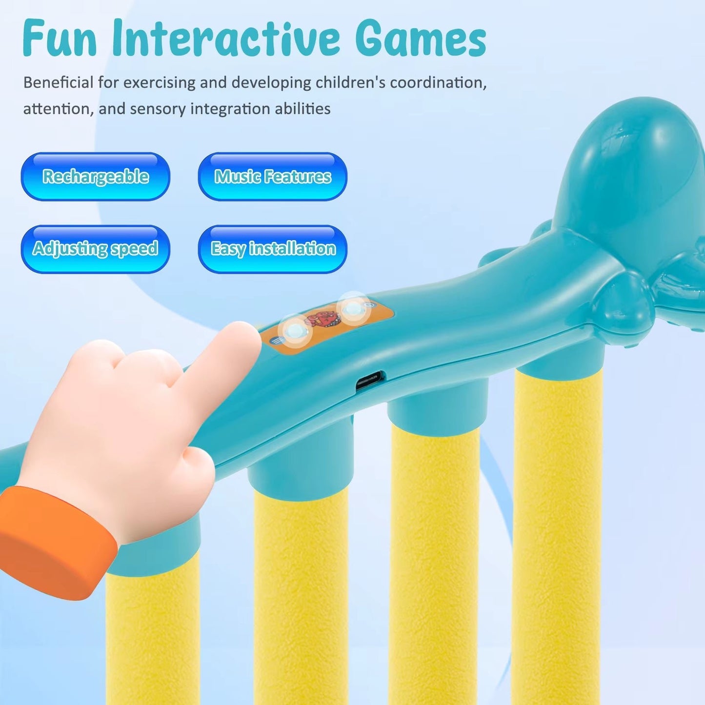 Kids Falling Sticks Reaction Catch Game Toy - Malachi Wallace boutique