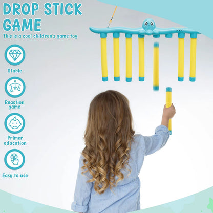 Kids Falling Sticks Reaction Catch Game Toy - Malachi Wallace boutique