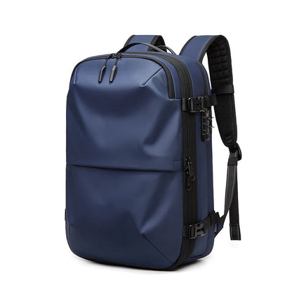 Men Travel Backpack Vacuum Compression 17 Inch Laptop Backpack Business Large Capacity School Backpack Expanded Hiking Backpack - Malachi Wallace boutique