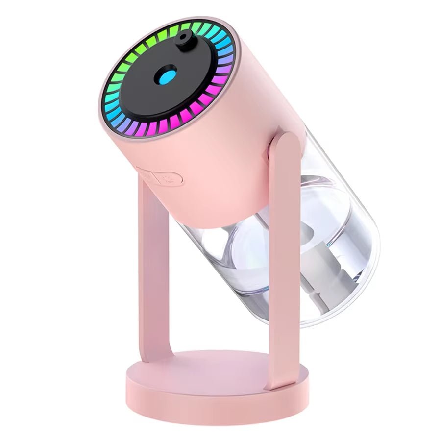 MistGlow 280ML Air Humidifier – Desktop Humidifier with Projector, Adjustable Light & Auto Off for Home & Office - Malachi Wallace boutique