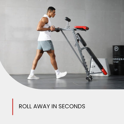 Multi-Functional FID Weight Bench for Full All-In-One Body Workout – Hyper Back Extension, Roman Chair, Adjustable Ab Sit up Bench, Incline Decline Bench, Flat Bench - Malachi Wallace boutique