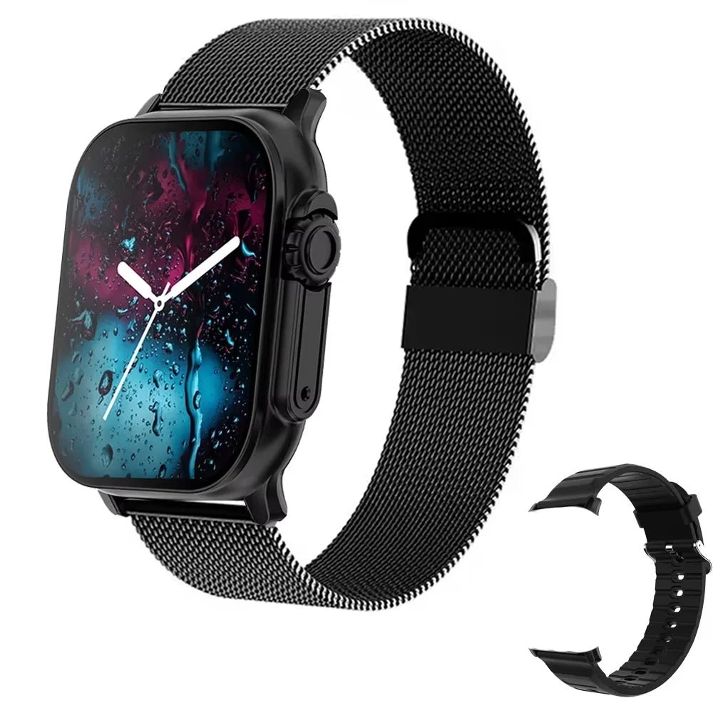 Smart Watch Bluetooth Talk Smartwatch Message Alert Heart Rate Monitor Sports Watch for Android IOS Men Women - Malachi Wallace boutique