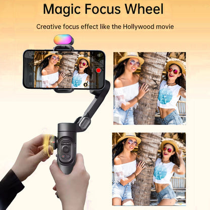 Smart XE Kit Gimbal Stabilizer for Smartphone Iphone Video Recording Magnetic Fill Light 3-Axis Foldable Android Gimble - Malachi Wallace boutique
