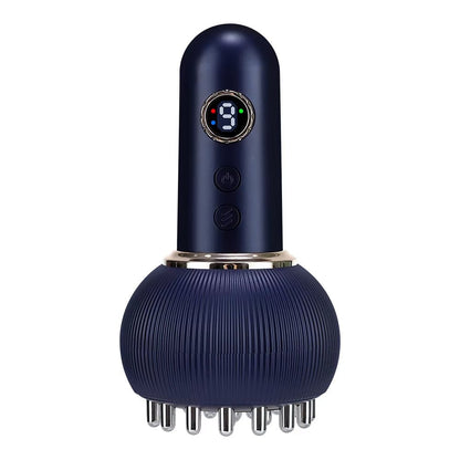 ThermaGlow™ Wireless Heated Meridian Brush – Lymphatic Drainage, Microcurrent Anti-Cellulite Massage for Body & Back - Malachi Wallace boutique