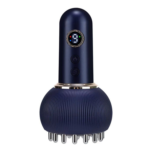 ThermaGlow™ Wireless Heated Meridian Brush – Lymphatic Drainage, Microcurrent Anti-Cellulite Massage for Body & Back - Malachi Wallace boutique
