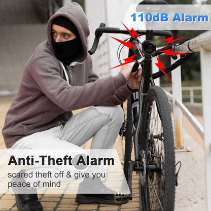 Ultimate Bike Guard™ – Wireless Vibration Alarm with Remote & USB Charging - Malachi Wallace boutique