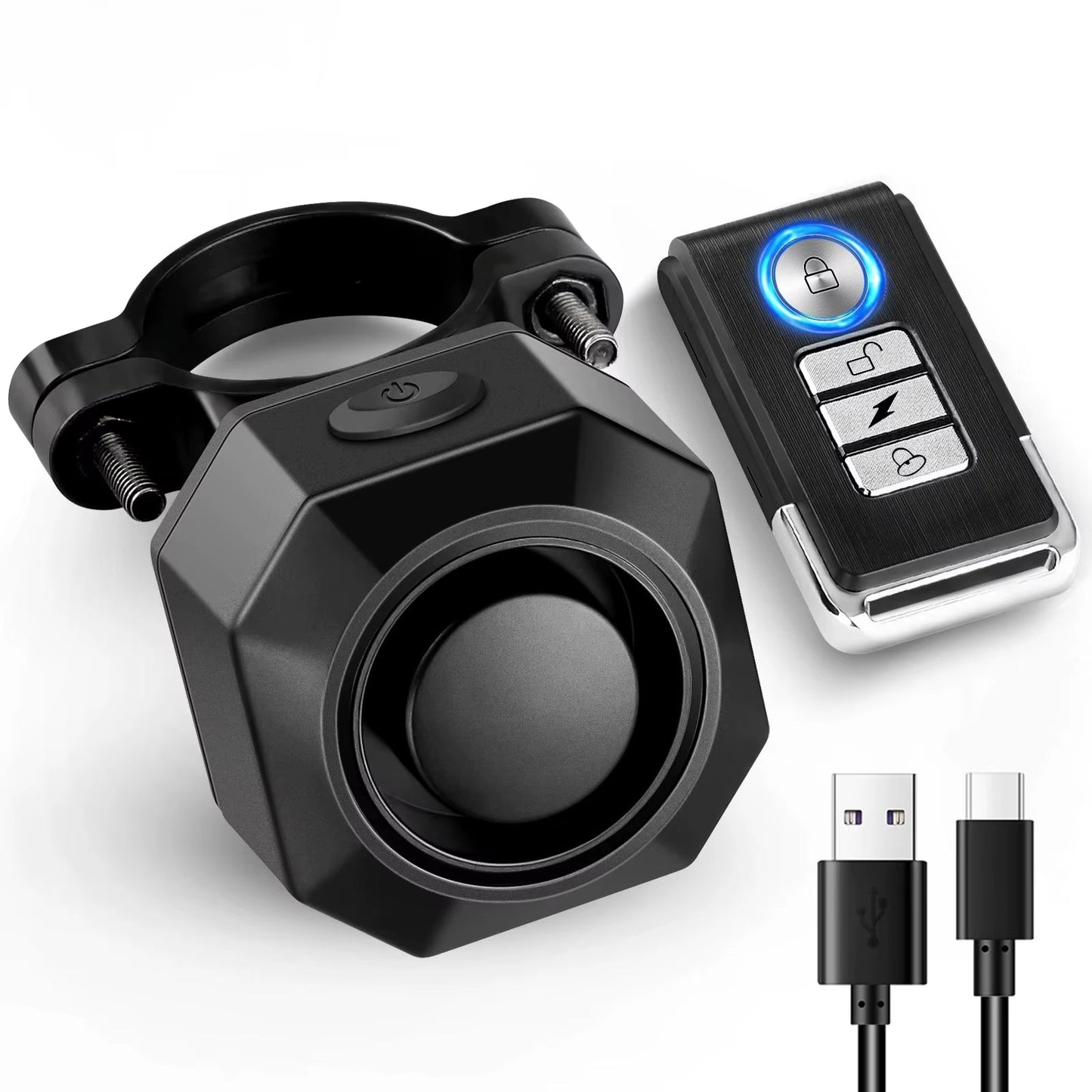 Ultimate Bike Guard™ – Wireless Vibration Alarm with Remote & USB Charging - Malachi Wallace boutique